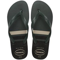 Sandália Havaianas Color Essencial Verde Oliva/Verde Oliva 39/40