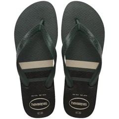 Sandália Havaianas Color Essencial Verde Oliva/Verde Oliva 41/42