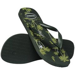 Sandália Havaianas Aloha Verde Olive 37/38