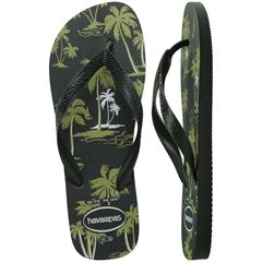Sandália Havaianas Aloha Verde Olive 37/38