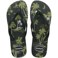 Sandália Havaianas Aloha Verde Olive 37/38