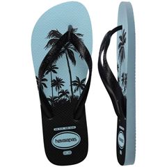 Sandália Havaianas Aloha Azul Maceio 37/38