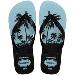 Sandália Havaianas Aloha Azul Maceio 37/38