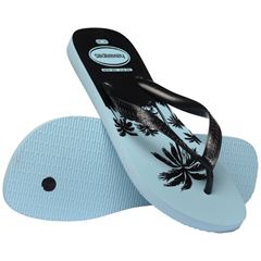 Sandália Havaianas Aloha Azul Maceio 39/40