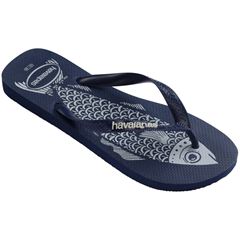 Sandália Havaianas Top Nautical Marinho/Branco 41/42