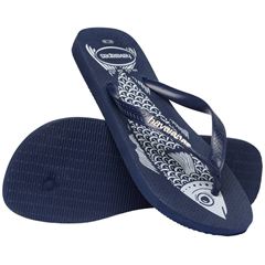 Sandália Havaianas Top Nautical Marinho/Branco 41/42