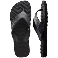 Sandália Havaianas Track Waves Preto/Cinza Chumbo 37/38