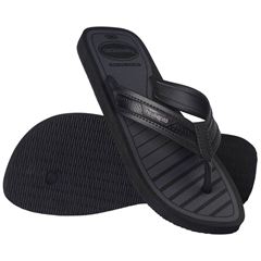 Sandália Havaianas City Basic Preto/Preto 37/38
