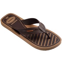 Sandália Havaianas City Basic Rose Gold/Café 37/38