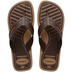 Sandália Havaianas City Basic Rose Gold/Café 37/38