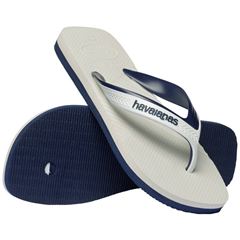 Sandália Havaianas Dual Marinho/Branco/Branco 37/38