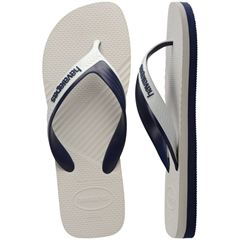 Sandália Havaianas Dual Marinho/Branco/Branco 39/40