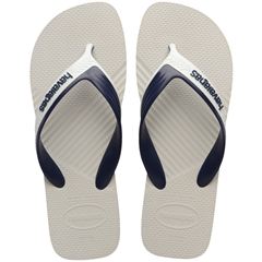 Sandália Havaianas Dual Marinho/Branco/Branco 41/42