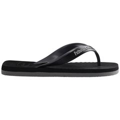 Sandália Havaianas Dual Cinza Aço/Preto 39/40