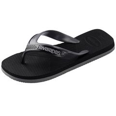 Sandália Havaianas Dual Cinza Aço/Preto 39/40