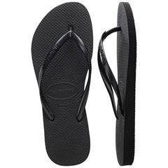 Sandália Havaianas Kids Slim Lisa Preto 23/24