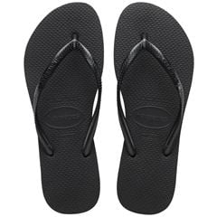 Sandália Havaianas Kids Slim Lisa Preto 31/32
