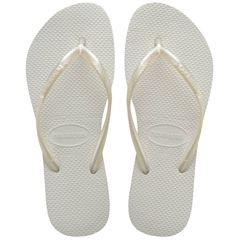 Sandália Havaianas Kids Slim Lisa Branco 23/24