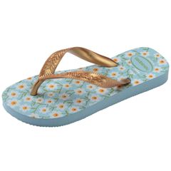Sandália Havaianas Kids Flores Azul Maceió 25/26