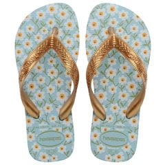 Sandália Havaianas Kids Flores Azul Maceió 29/30