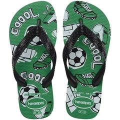 Sandália Havaianas Kids Athletic Verde Pátria 25/26