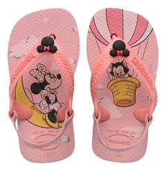 Sandália Havaianas Baby Disney Classics Manga Rosa 21