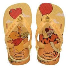 Sandália Havaianas Baby Disney Classics Amarelo Cajá 20