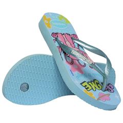 Sandália Havaianas Kids Slim Disney Azul Maceió 25/26