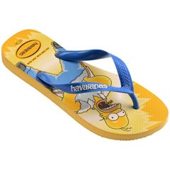 Sandália Havaianas Simpsons Amarelo Cajá 35/36