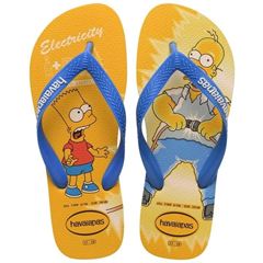 Sandália Havaianas Simpsons Amarelo Cajá 39/40