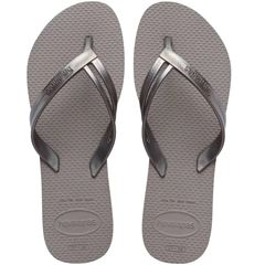 Sandália Havaianas Elegance Cinza Recife 39/40