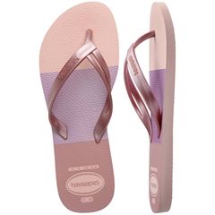 Sandália Havaianas Elegance Print Rosa Ballet 33/34