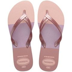 Sandália Havaianas Elegance Print Rosa Ballet 35/36