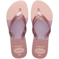 Sandália Havaianas Elegance Print Rosa Ballet 37/38