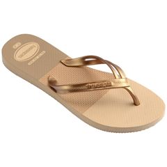 Sandália Havaianas Elegance Print Dourado 33/34