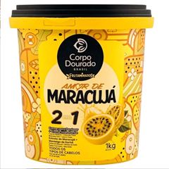 Creme De Tratamento Corpo Dourado Amor De Maracujá 1kg