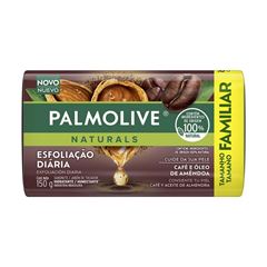 Sabonete em Barra Perfumado Palmolive Naturals Café e Óleo de Amêndoas 150g
