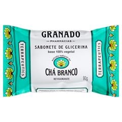 Sabonete Glicerinado Terrap Chá Branco 90g