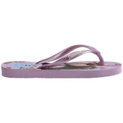 Sandália Havaianas Kids Slim Princesas Roxo/Roxo 25/26