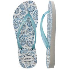 Sandália Havaianas Slim Daydream Branco 33/34