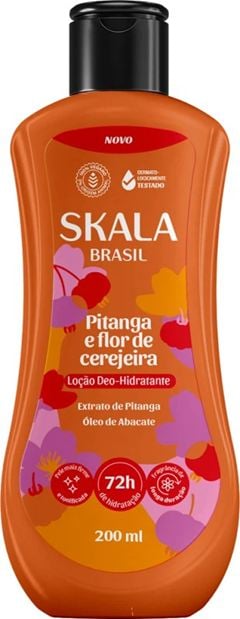 Loção Hidratante Skala Pitanga/Flor Cerej 200ml