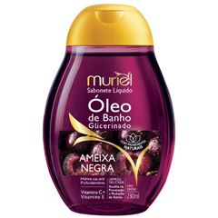 Sabonete Líquido Óleobanho Muriel Ameixa Neg 230ml