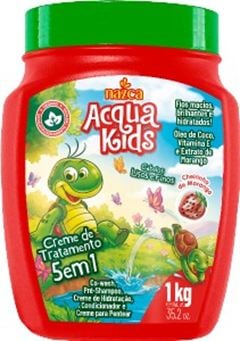 Creme Hidratante Acqua Kids Fr.5 em 1 Lisos e Fin1kg