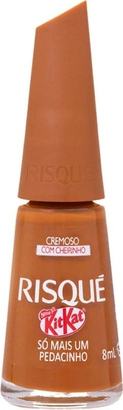Esmalte Risqué KitKat Cremoso Só Mais Um Pedacinho BL