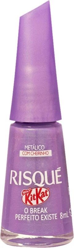 Esmalte Risqué KitKat Metálico O Break Perfeito Existe BL