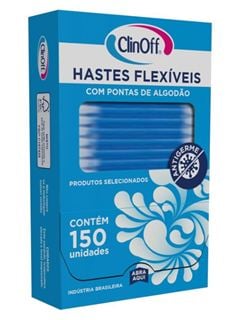Hastes Flex.clin Off Antigerme 150 Unidades