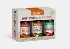 Kit Óleo Keratex Arg/Abac/Rs Mosq 3 X 60ml