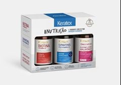 Kit Óleo Keratex D-p/Biot/Ac Hial 3 X 60ml