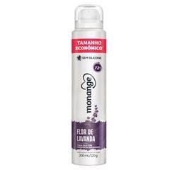 Desodorante Aerossol Monange Antitranspirante Flor Lavanda 200ml