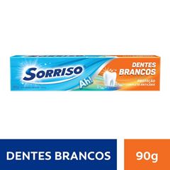 CREME DENTAL SORRISO DENTES BRANCOS COM CALCIO